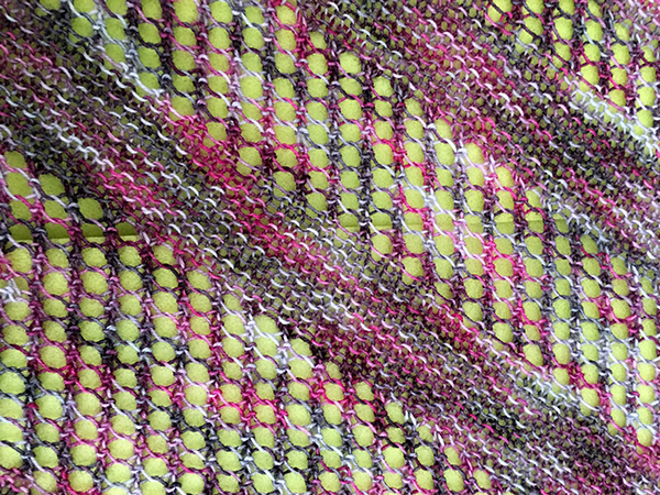 Close up of knitting 